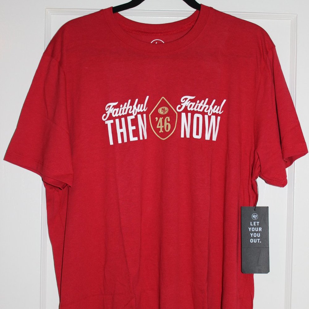 NWT SF 49ers Faithful Men's T-shirt - Size L